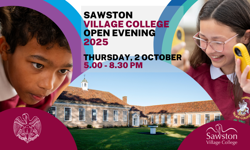 SAwston Village college OPEN EVENING 2025 (1)